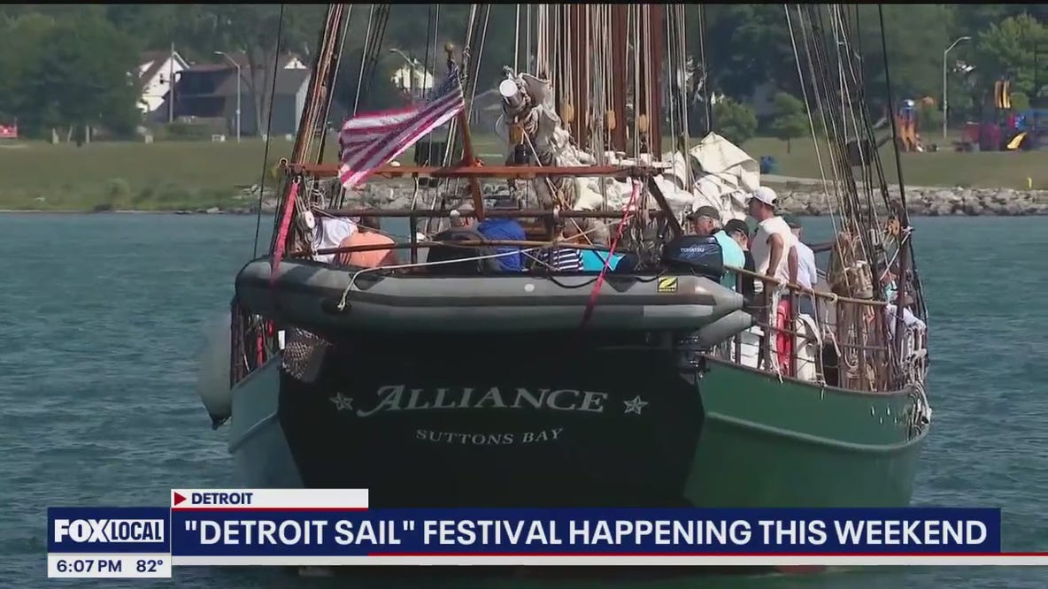 Detroit Sail Festival brings the tall ships this weekend