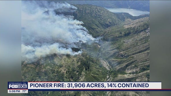 Wildfires rage across Washington