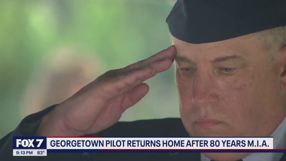 Memorial service held for Georgetown WWII pilot