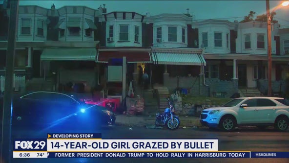 14-year-old girl grazed by bullet in Overbrook