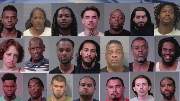 Joliet police arrest 21 in 'Operation Streetsweeper,' targeting guns, drugs, and burglary