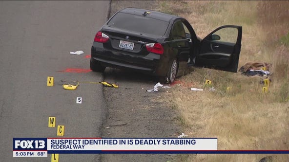 Suspect identified in I-5 deadly stabbing, shooting incident