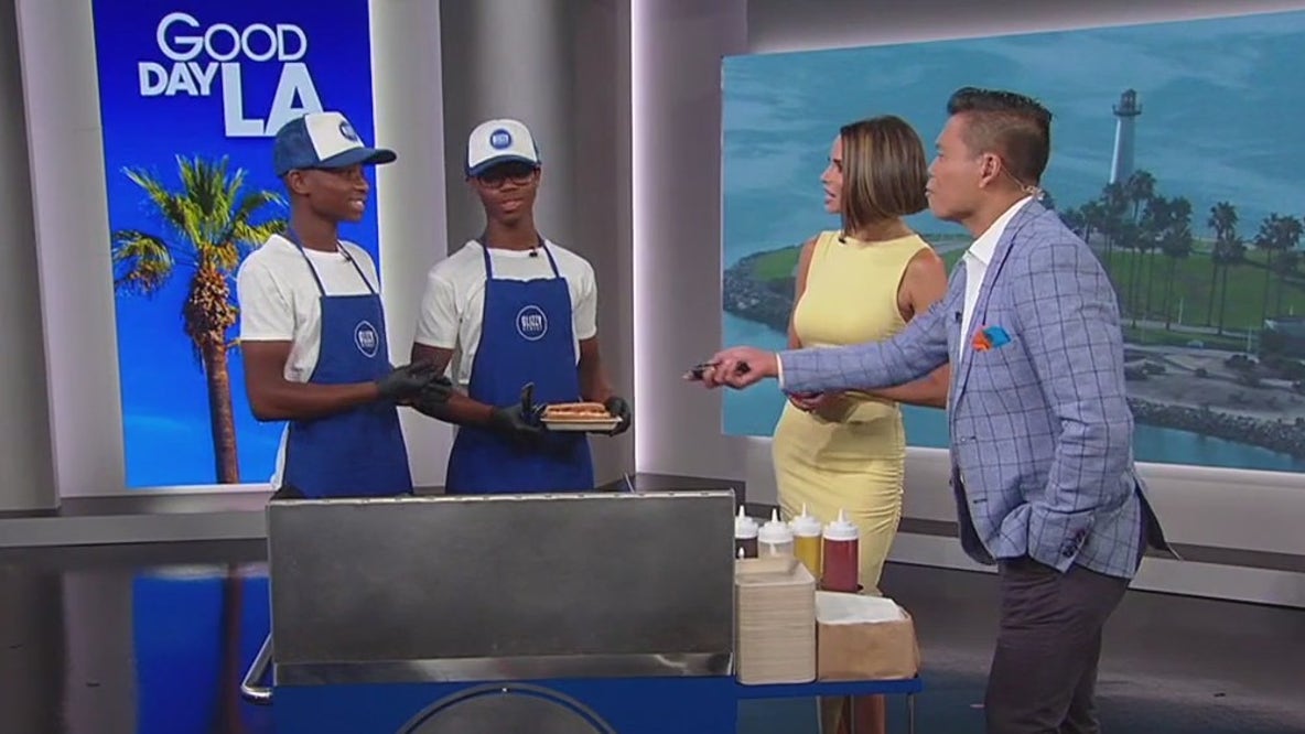 Long Beach brothers launch viral hot dog stand