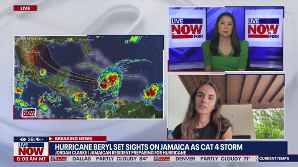 How Jamaican residents are preparing for Beryl