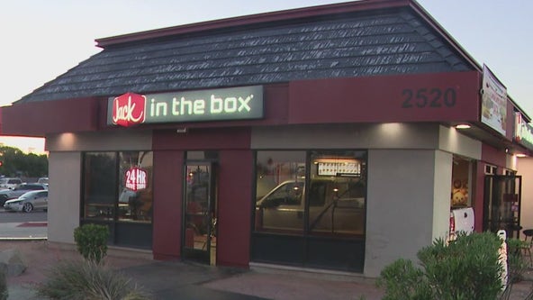 Driver crashes into Phoenix Jack in the Box restaurant