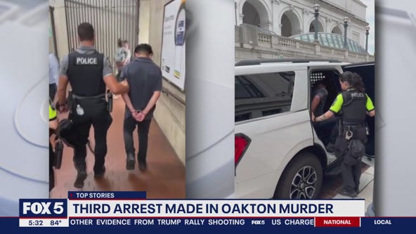 Third arrest made in Oakton murder