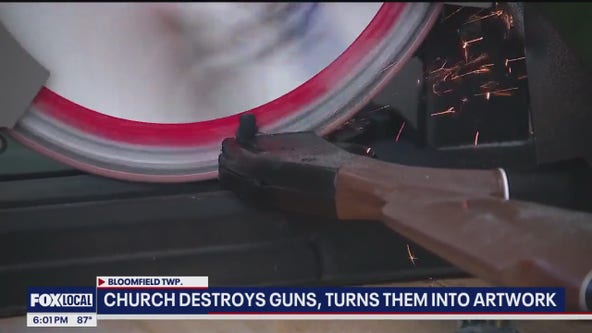 Bloomfield Church to destroy guns, transform them into artwork