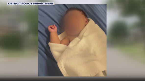 Baby found in Detroit reunited with family, police investigating