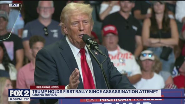 Former President Donald Trump's speech at Grand Rapids rally (full)