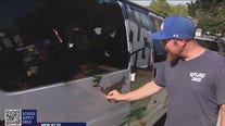 Nonprofit's van stolen and torched: alert citizen, quick police response led to recovery, 2 arrests