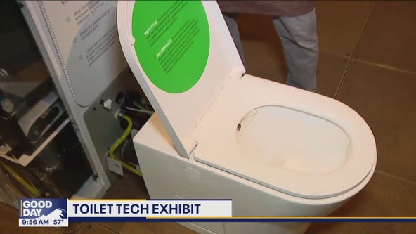 Toilet tech exhibit