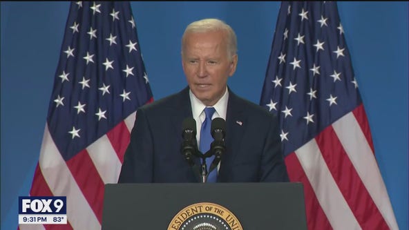 Biden faces press for first time since debate