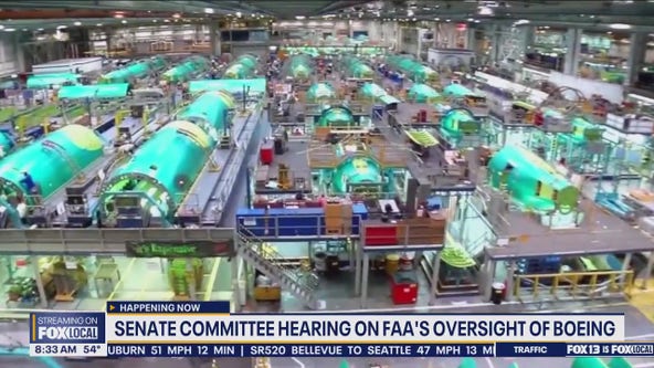 Senate committee hearing on FAA's oversight of Boeing