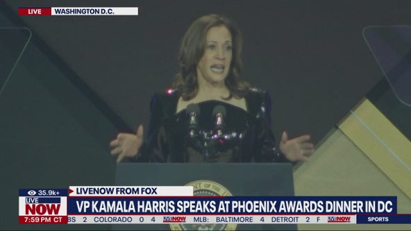 FULL SPEECH: VP Harris speaks at Phoenix Awards Dinner in D.C.