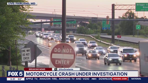 Motorcycle crash causes delays in Montgomery County