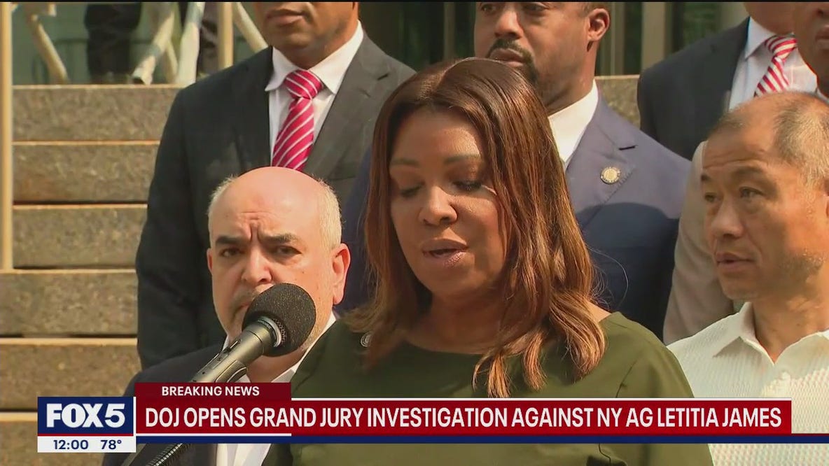 DOJ opens grand jury investigation into NY Attorney General Letitia James