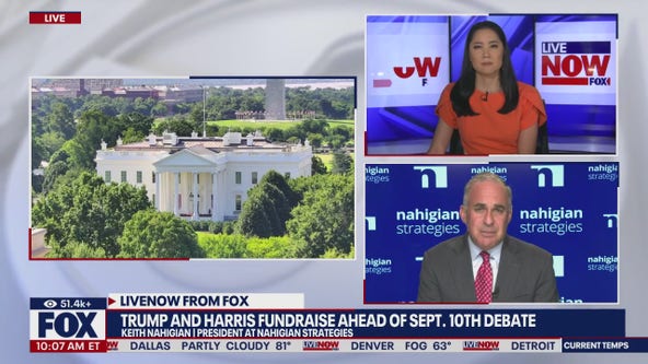 Trump & Harris fundraise ahead of Sept. 10th debate