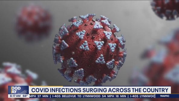 COVID-19 infections surging across the country