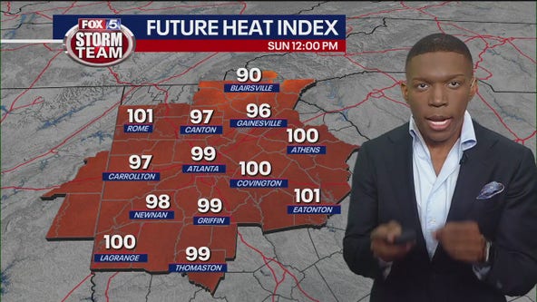 Triple digit temperatures reach metro Atlanta
