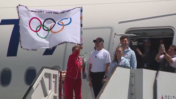 Olympic, Paralymic flags come to LA City Hall