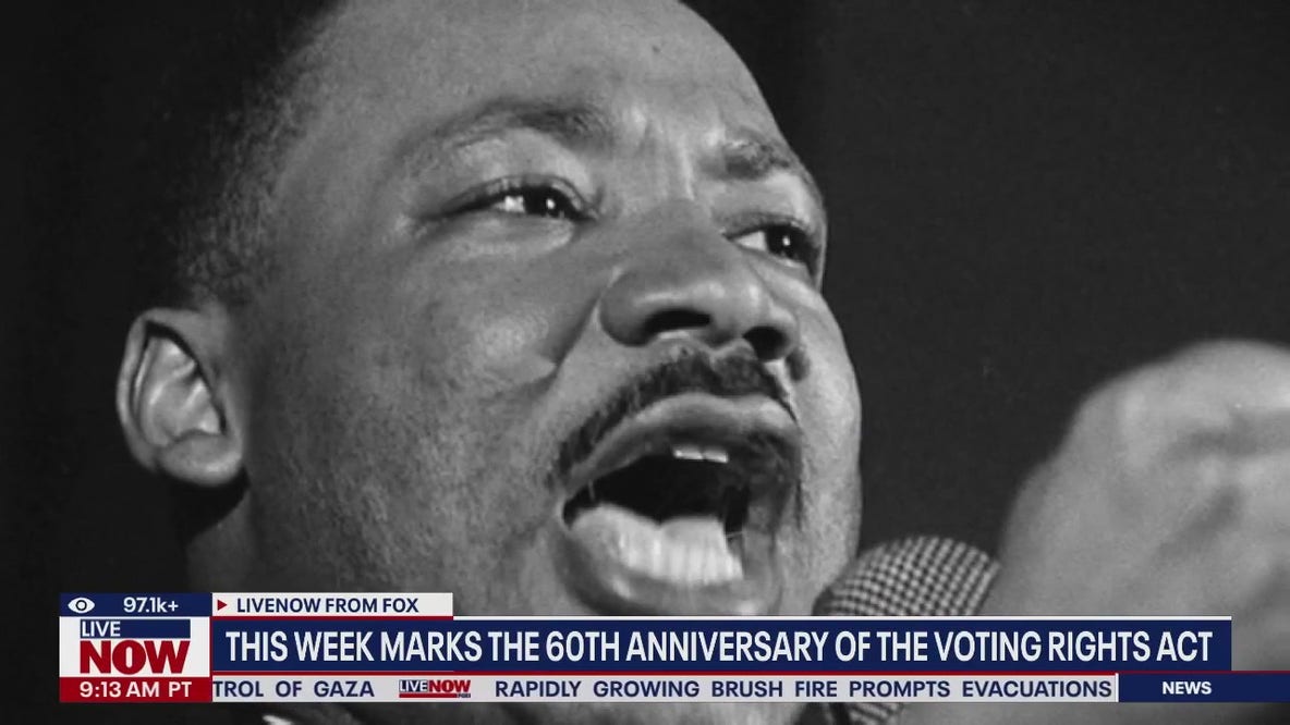 This week: 60th Anniversary of the Voting Rights Act