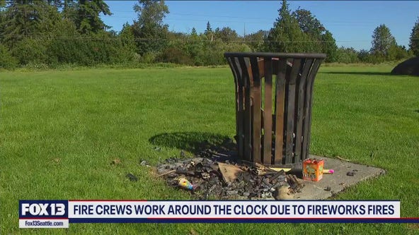 Fourth of July fireworks keep firefighters busy around western WA