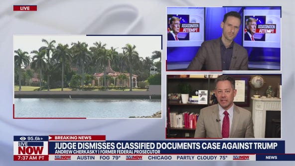 BREAKING: Judge dismisses Donald Trump's classified documents case