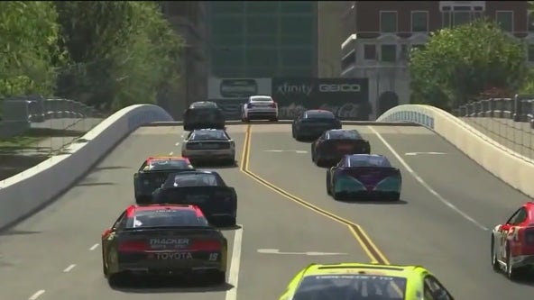 Day 2 of NASCAR Street Race: NASCAR goes green for Chicago race