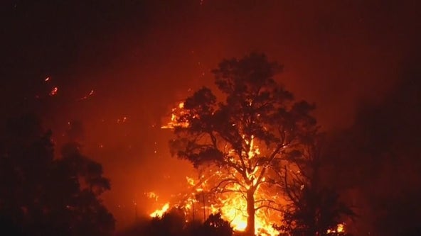 Biden briefed on western wildfires