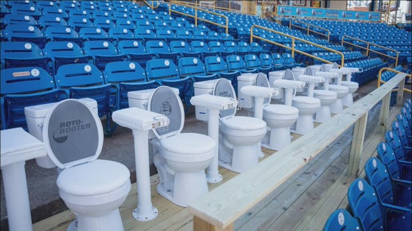 Across America: 'Toilet Row' at baseball stadium