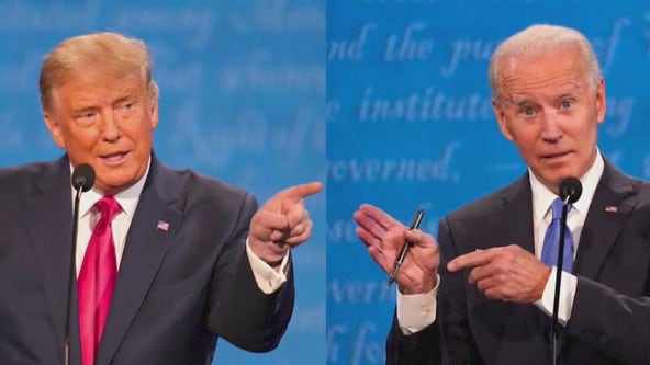 Biden, Trump face off in presidential debate tonight