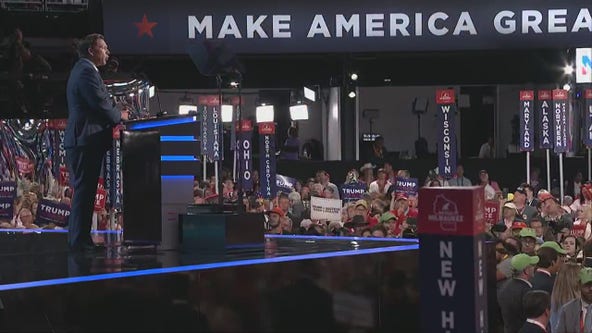 Florida Gov. Ron DeSantis takes stage at RNC