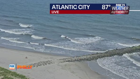 FOX Weather Philly: Jersey shore beach erosion