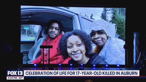Family holds celebration of life for teen killed in Auburn just before 18th birthday