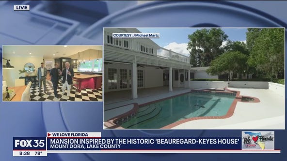 Inside look at 'Beauregard-Keyes House' inspired mansion