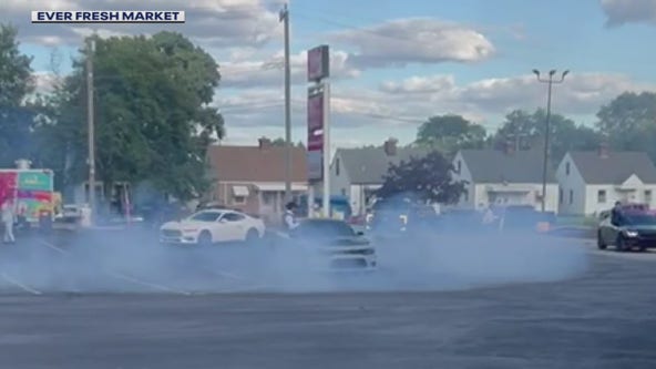 Police impound car at a wedding after driving stunts, burnouts in Dearborn Heights