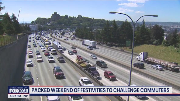 Packed weekend expected to clog traffic statewide