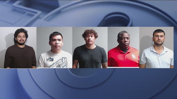 Illinois human trafficking sting: 5 arrested