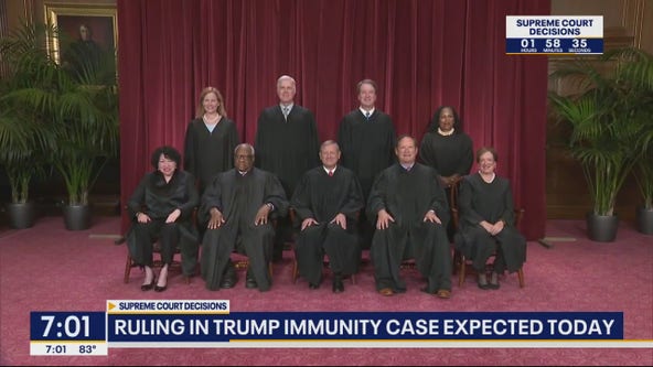 Supreme Court expected to rule on Trump immunity case