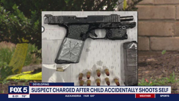Suspect charged after child accidentally shoots self; gun owner has a violent history