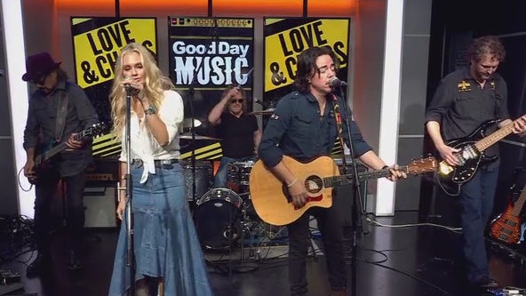 Love & Chaos performs in FOX 7 Austin studios