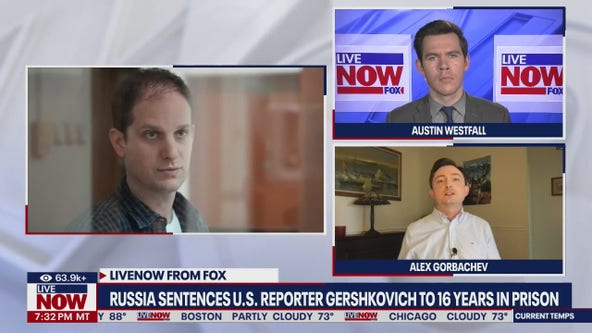 Russian court sentences Evan Gershkovich