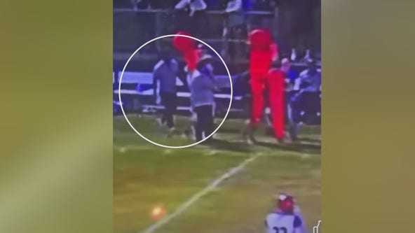 Assistant coach attacks parent at St. Clair Shores high school football game on video