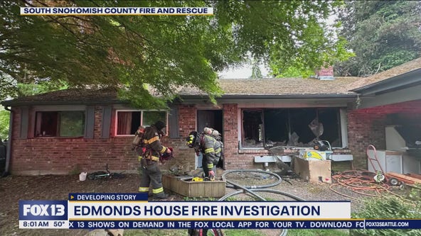 2 rescued with life-threatening injuries from Edmonds house fire