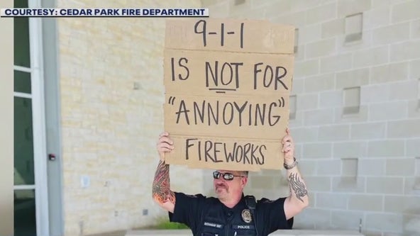 Fire departments stress fireworks safety