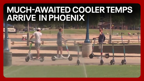 Phoenix area gets ready for temps below 100F