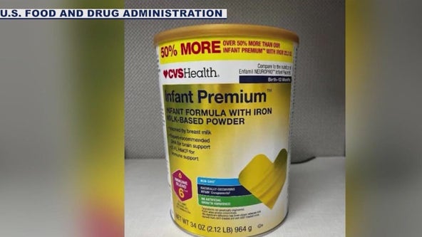 Thousands of infant formula cans pulled from shelves