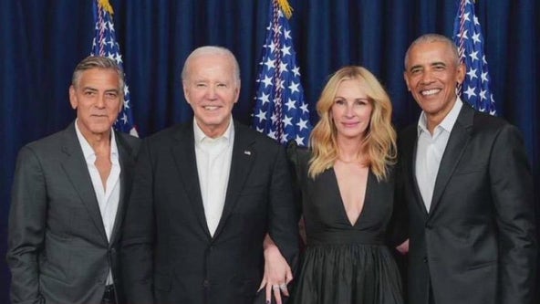 Biden, Obama attend Hollywood campaign event