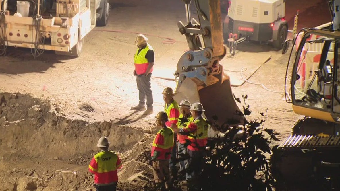 Water outages continue in the San Fernando Valley