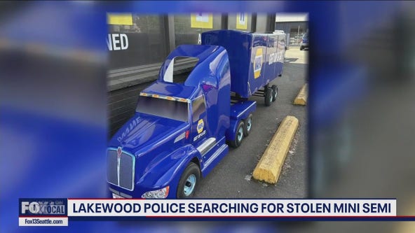 Lakewood Police searching for stolen ‘mini semi’
